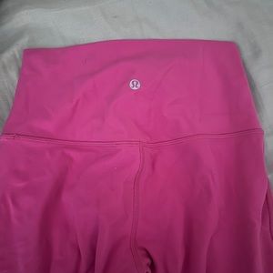 pink lululemon leggings